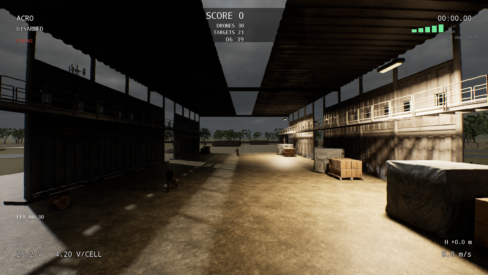 Strike maintenance hall in Flyborne